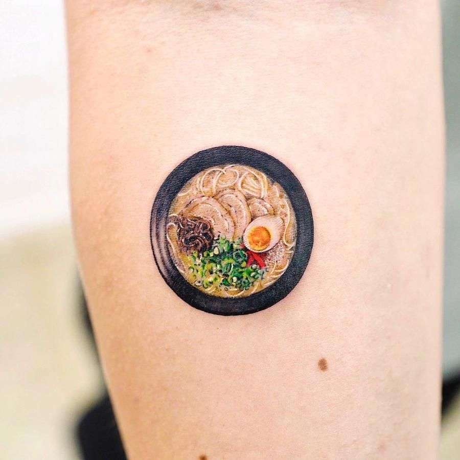 The Cutest Tiny Meals Tattoos