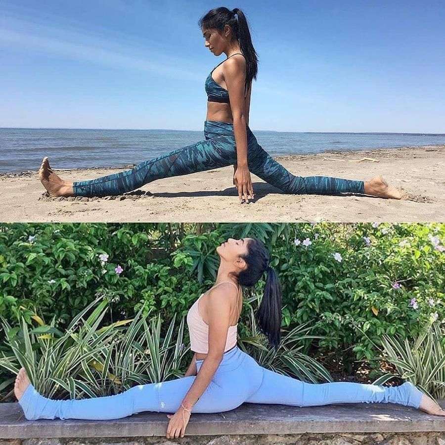 Yoga Progress Then and Now